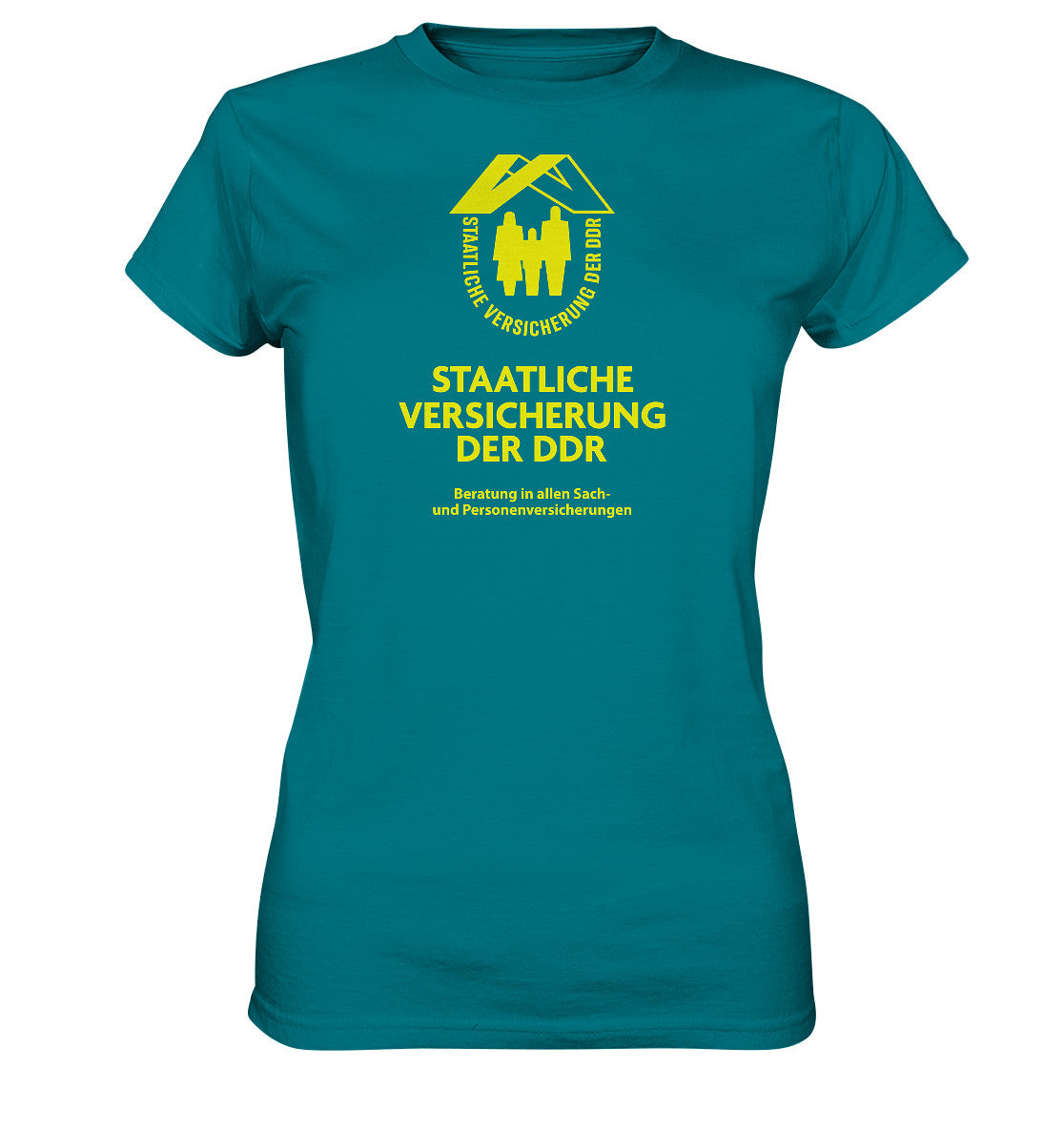 DDR Ostalgie Shirt Mädels • STAATLICHE VERSICHERUNG DER DDR