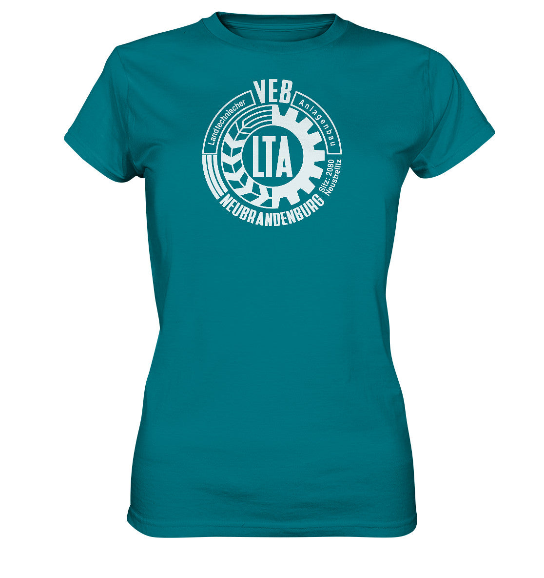 DDR Ostalgie Shirt Mädels • VEB LANDTECHNISCHER ANLAGENBAU NEUBRANDENBURG
