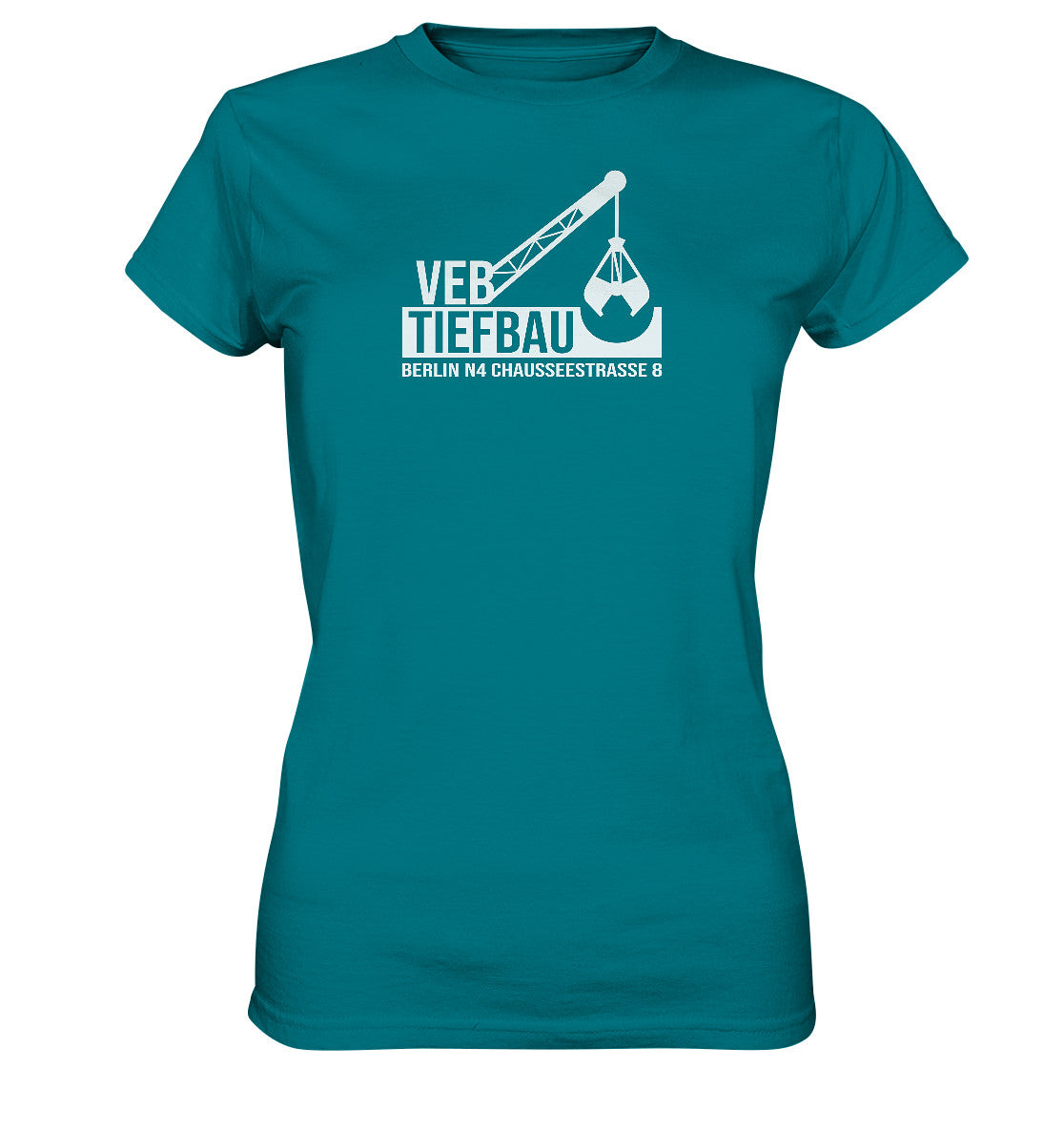 DDR Ostalgie Shirt Mädels • VEB TIEFBAU BERLIN
