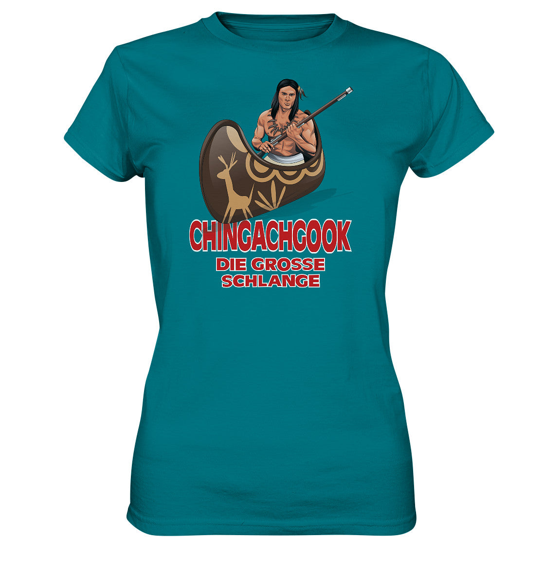 DDR Ostalgie Shirt Mädels • CHINGACHGOOK, DIE GROSSE SCHLANGE