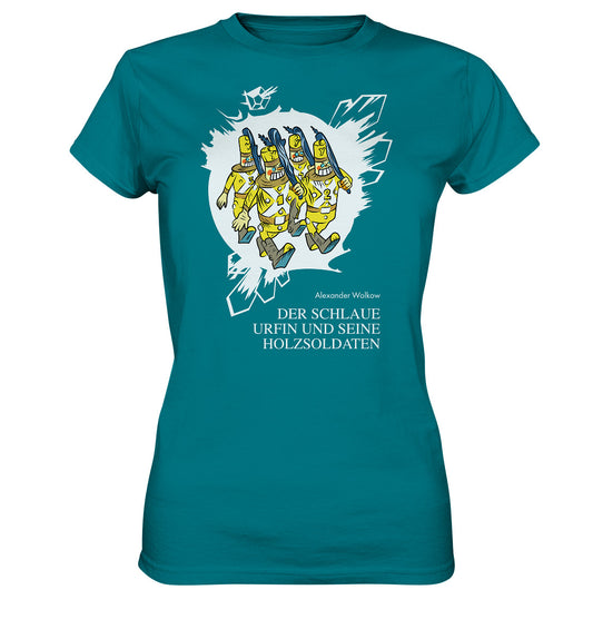 DDR Ostalgie Shirt Mädels • WOLKOW - DER SCHLAUE URFIN UND SEINE HOLZSOLDATEN