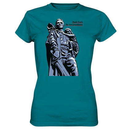 DDR Ostalgie Shirt Mädels • DANK EUCH IHR SOWJETSOLDATEN (DDR ORIGINAL-PLAKAT)