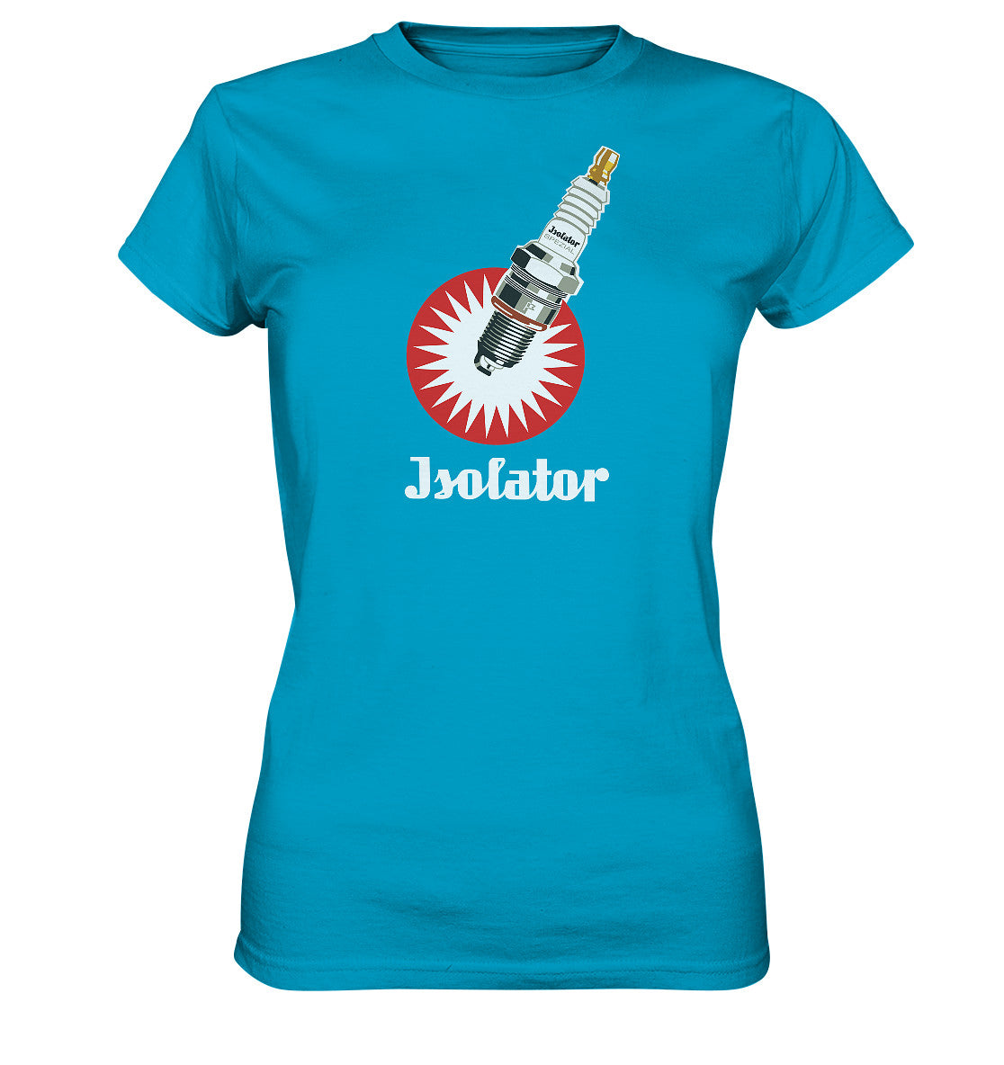DDR Ostalgie Shirt Mädels • ISOLATOR ZÜNDKERZE