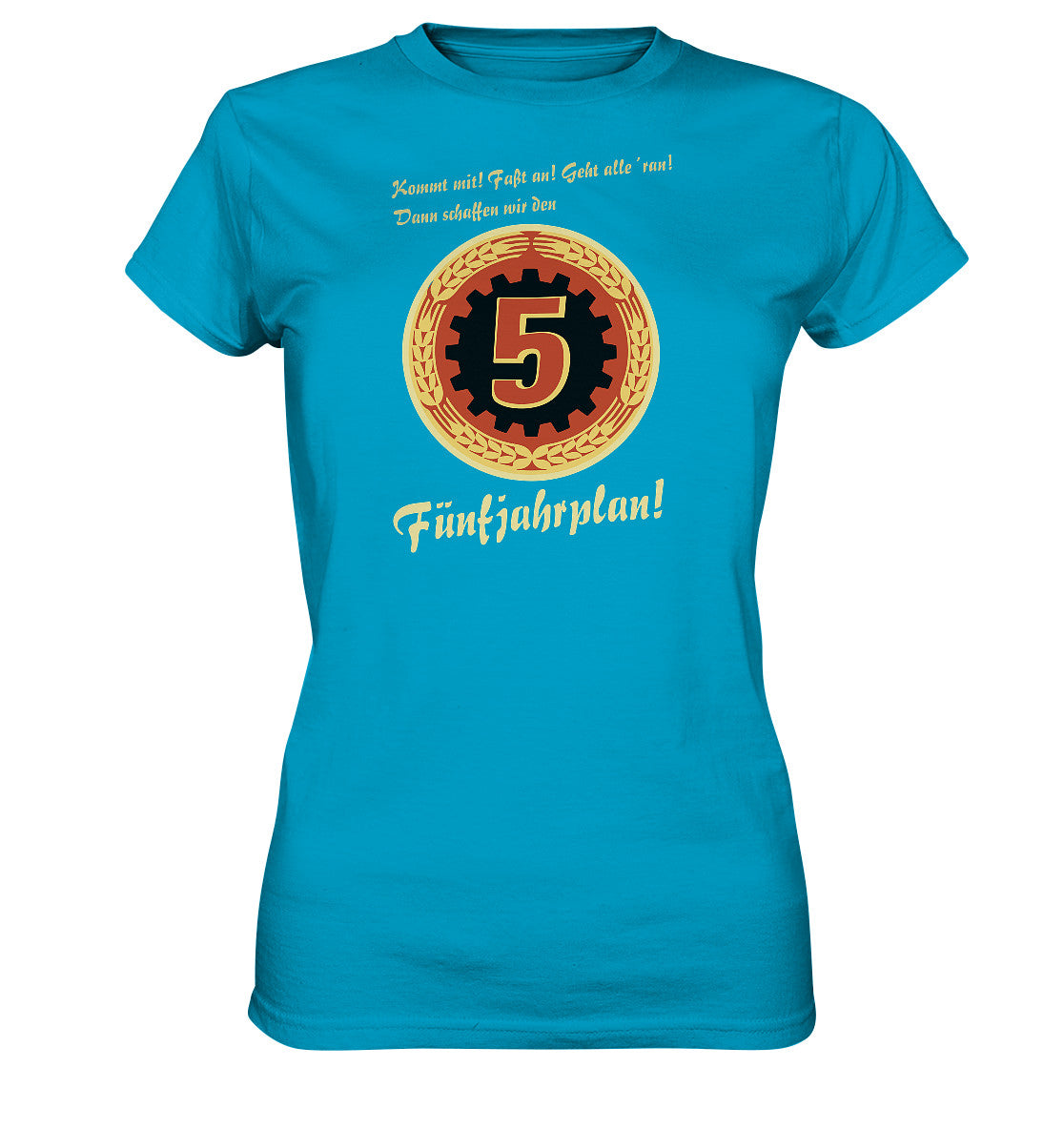 DDR Ostalgie Shirt Mädels • FÜNFJAHRPLAN
