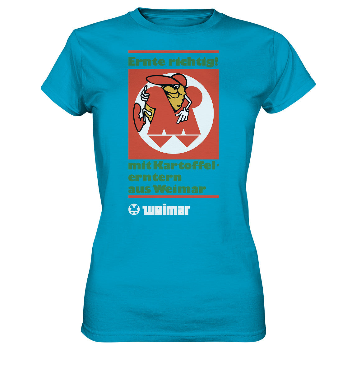 DDR Ostalgie Shirt Mädels • KARTOFFELERNTER AUS WEIMAR
