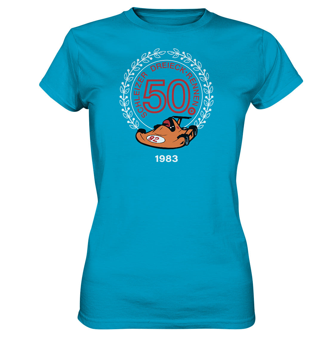 DDR Ostalgie Shirt Mädels • 50. SCHLEIZER DREIECK-RENNEN 1983