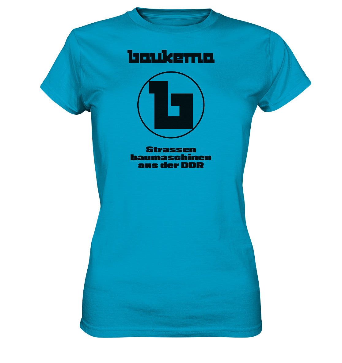 DDR Ostalgie Shirt Mädels • BAUKEMA STRASSENBAUMASCHINEN - hell