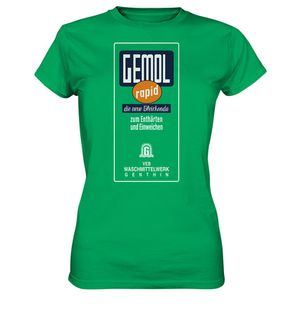 DDR Ostalgie Shirt Mädels • GEMOL - VEB WASCHMITTELWERK GENTHIN