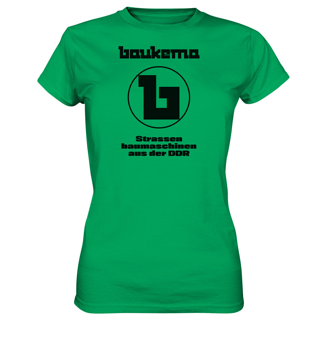DDR Ostalgie Shirt Mädels • BAUKEMA STRASSENBAUMASCHINEN - hell