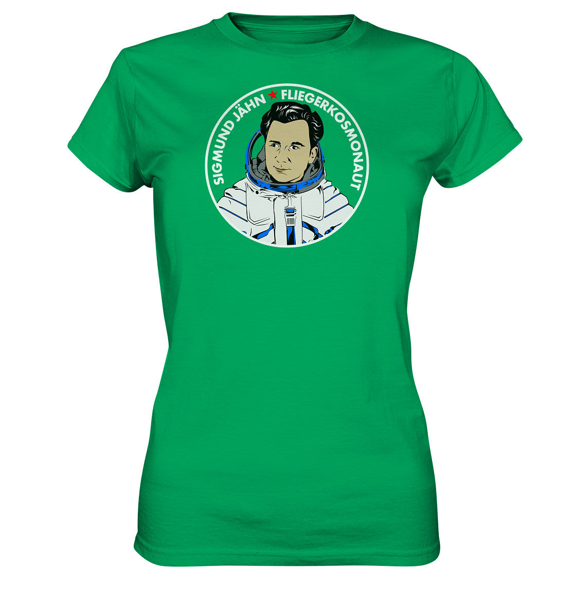 DDR Ostalgie Shirt Mädels • SIGMUND JÄHN - dunkel