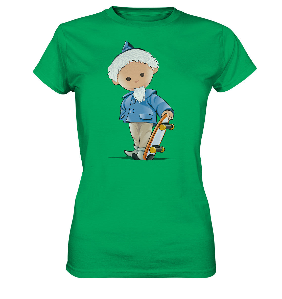 DDR Ostalgie Shirt Mädels • UNSER SANDMÄNNCHEN - ROLLBRETT-SKATER