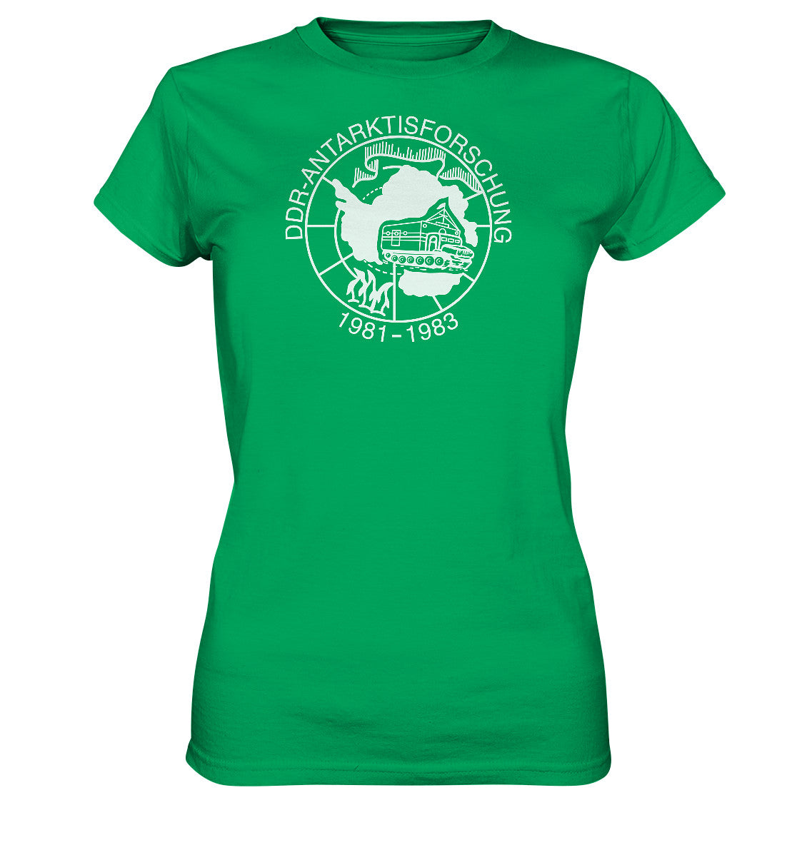 DDR Ostalgie Shirt Mädels • ANTARKTISFORSCHUNG DER DDR - 1981-1983