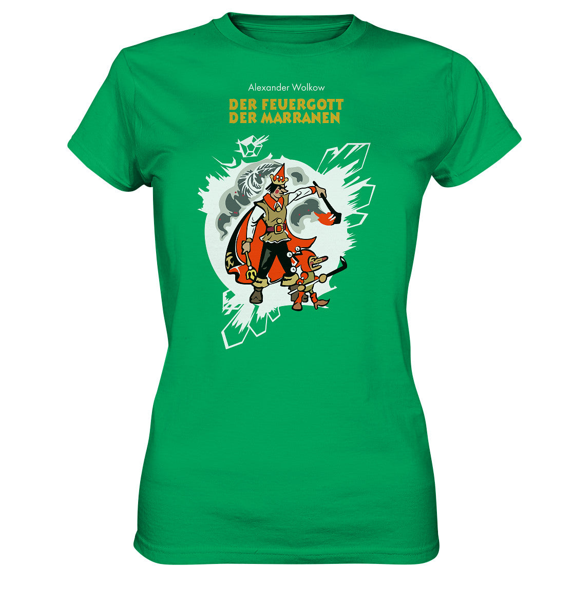 DDR Ostalgie Shirt Mädels • WOLKOW - DER FEUERGOTT DER MARRANEN