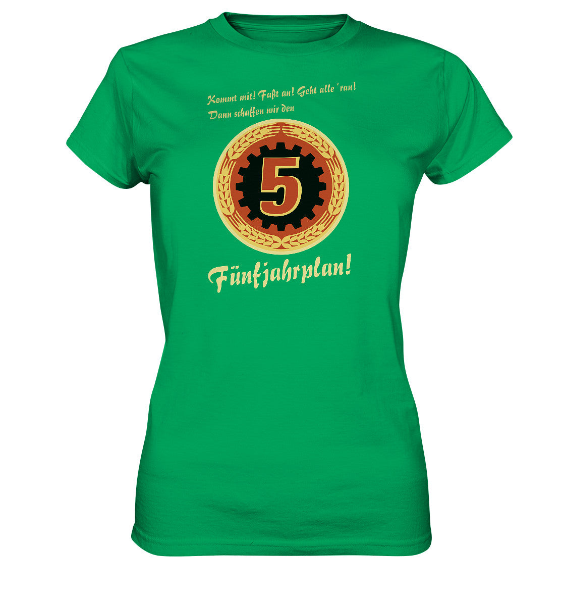 DDR Ostalgie Shirt Mädels • FÜNFJAHRPLAN