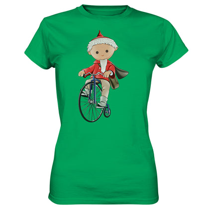 DDR Ostalgie Shirt Mädels • UNSER SANDMÄNNCHEN - AUF DEM HOCHRAD - ROT (PU-97, 1969)