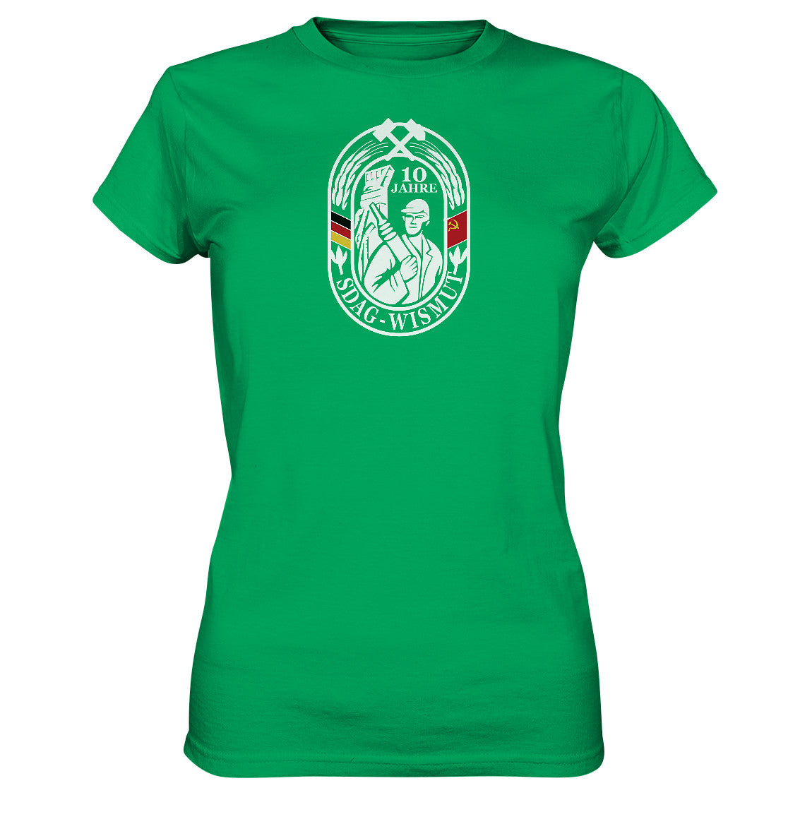 DDR Ostalgie Shirt Mädels • 10 JAHRE SDAG WISMUT