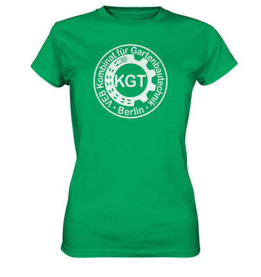 DDR Ostalgie Shirt Mädels • KGT - VEB KOMBINAT FÜR GARTENBAUTECHNIK BERLIN