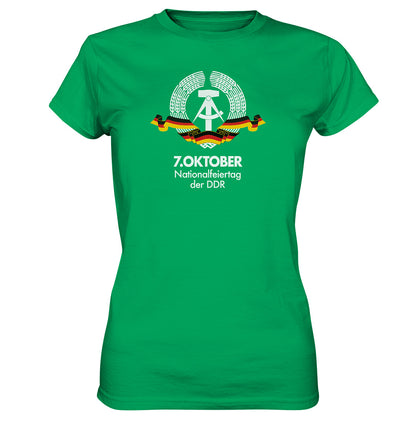 PREMIUM SHIRT MÄDELS • NATIONALFEIERTAG DER DDR - 7. OKTOBER