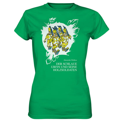 DDR Ostalgie Shirt Mädels • WOLKOW - DER SCHLAUE URFIN UND SEINE HOLZSOLDATEN