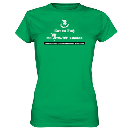 DDR Ostalgie Shirt Mädels • BANNER-SCHUHE - GUT ZU FUSS
