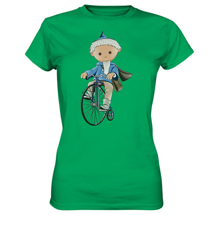 DDR Ostalgie Shirt Mädels • UNSER SANDMÄNNCHEN - AUF DEM HOCHRAD - BLAU (PU-97, 1969)