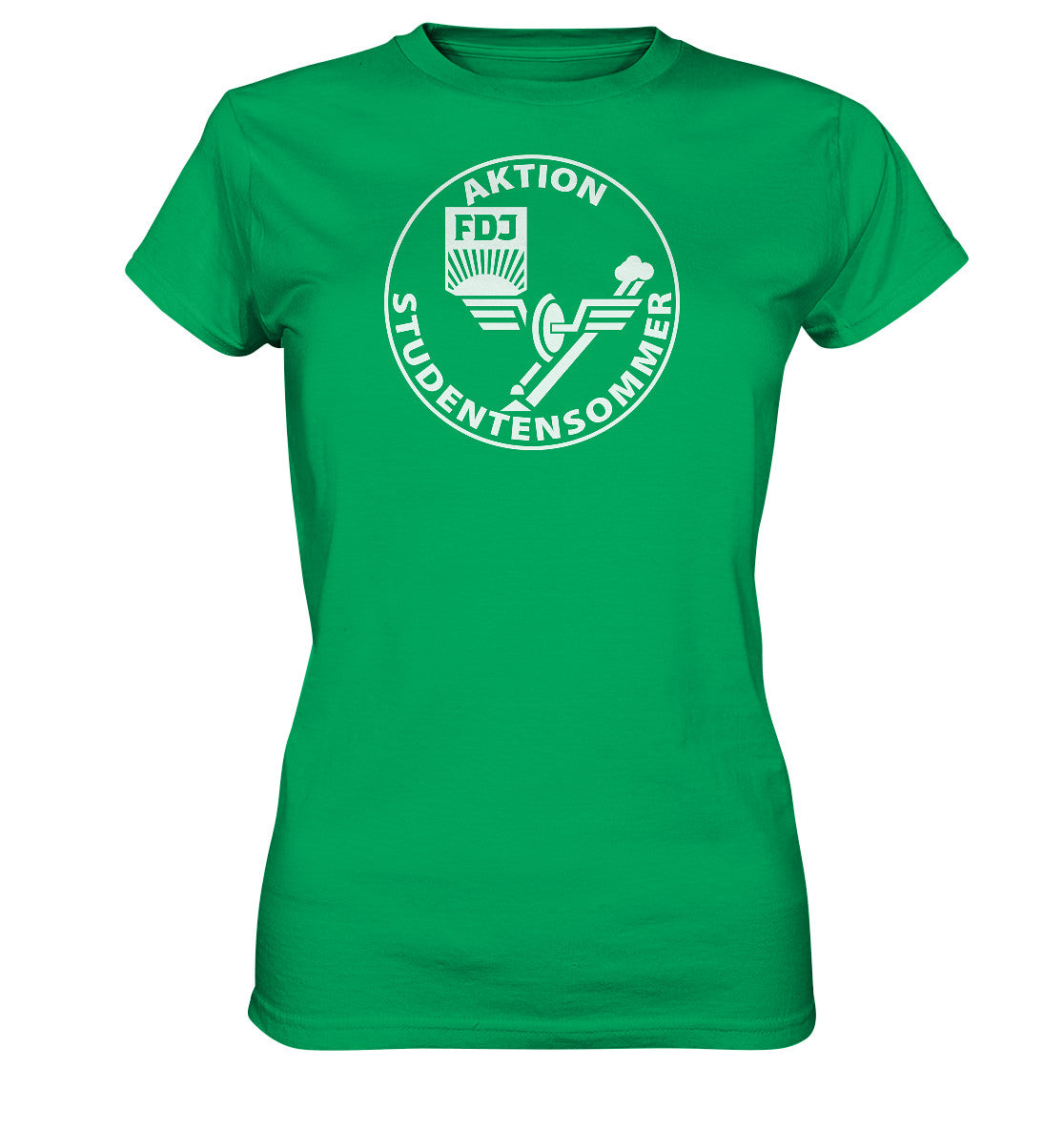 DDR Ostalgie Shirt Mädels • FDJ AKTION STUDENTENSOMMER