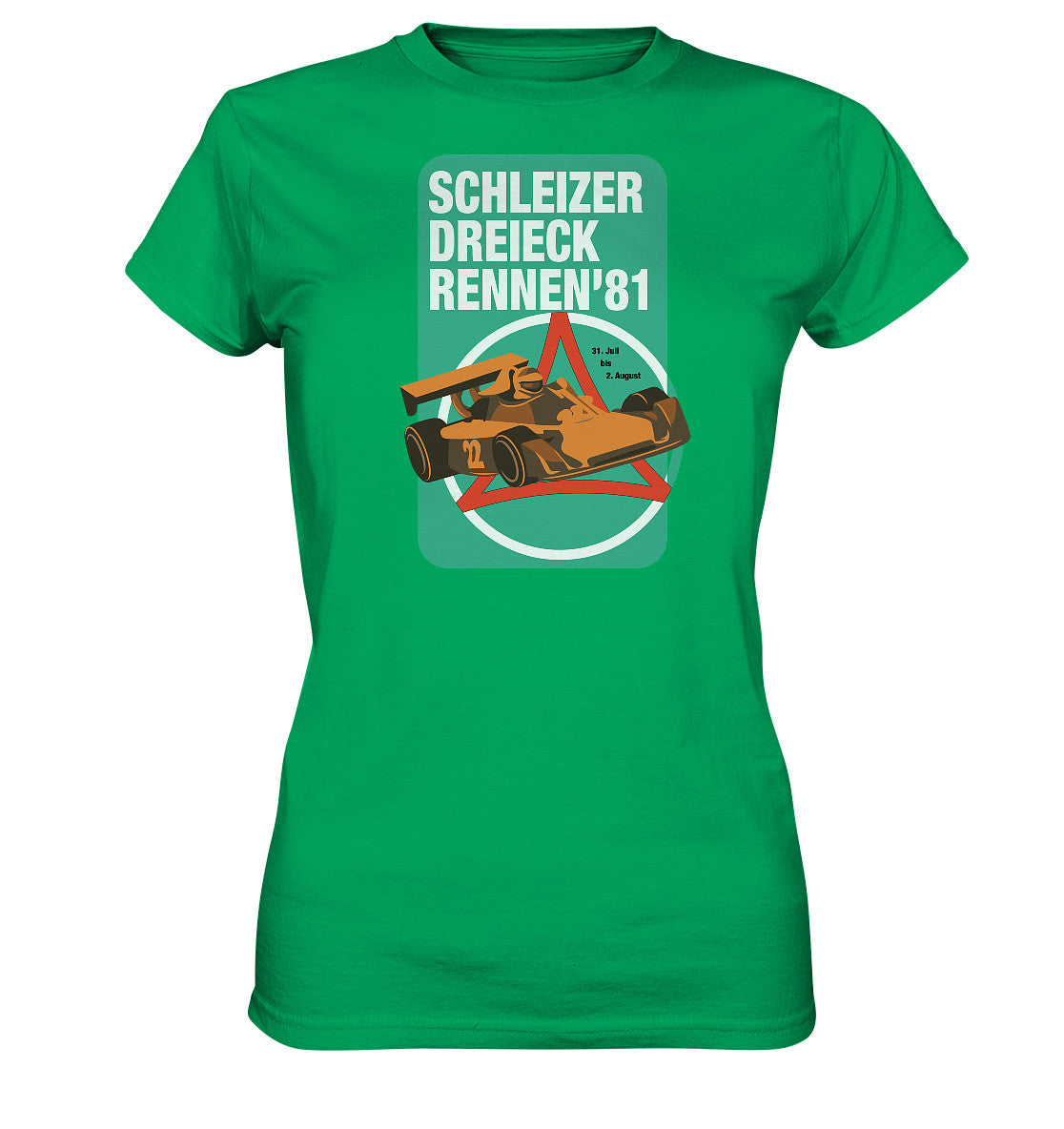 DDR Ostalgie Shirt Mädels • SCHLEIZER DREIECK-RENNEN 1981