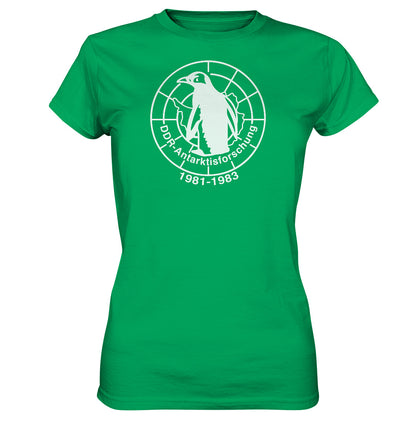 DDR Ostalgie Shirt Mädels • ANTARKTISFORSCHUNG DER DDR - 1981-1983, POSTSTEMPEL