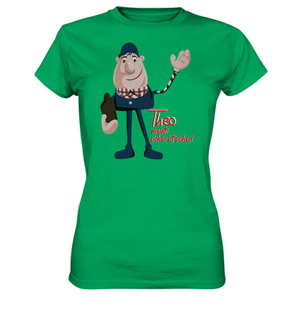 DDR Ostalgie Shirt Mädels • ARBEITSSCHUTZ THEO - SICHER IST SICHER