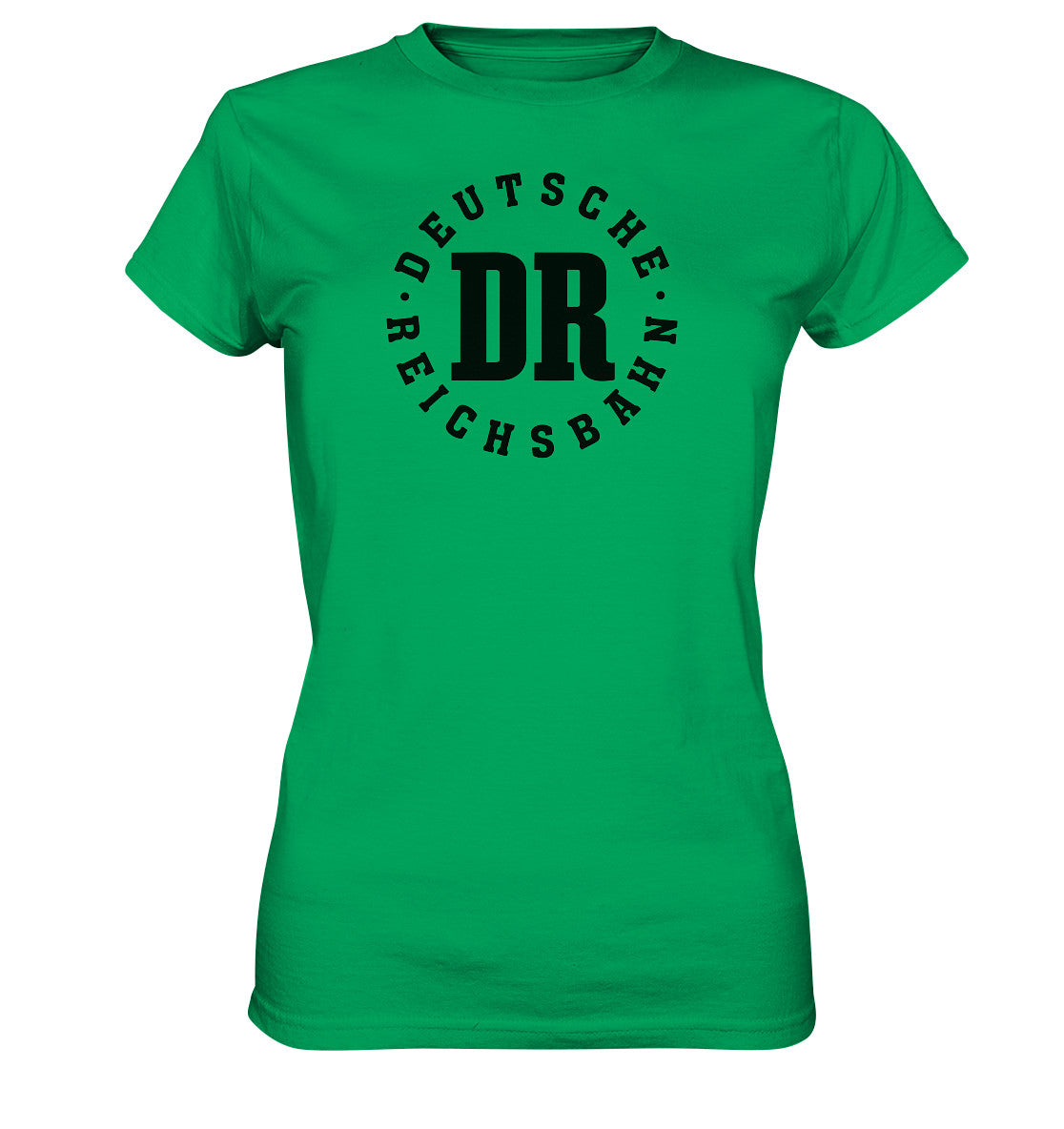DDR Ostalgie Shirt Mädels •  DR DEUTSCHE REICHSBAHN - hell