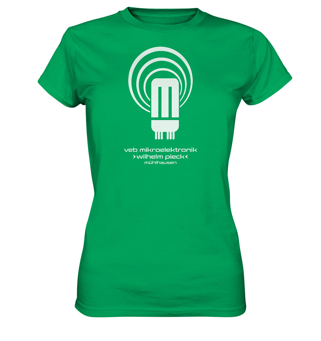 DDR Ostalgie Shirt Mädels • VEB MIKROELEKTRONIK WILHELM PIECK MÜHLHAUSEN