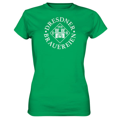 DDR Ostalgie Shirt Mädels • VEB DRESDNER BRAUEREIEN