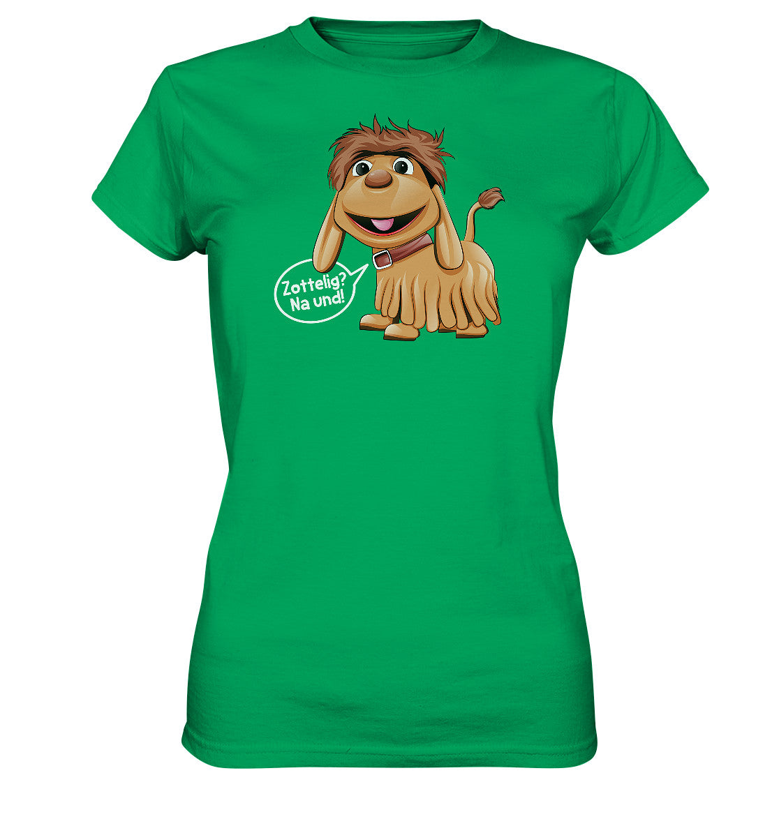 DDR Ostalgie Shirt Mädels • UNSER SANDMÄNNCHEN - MOPPI - ZOTTELIG? NA UND!