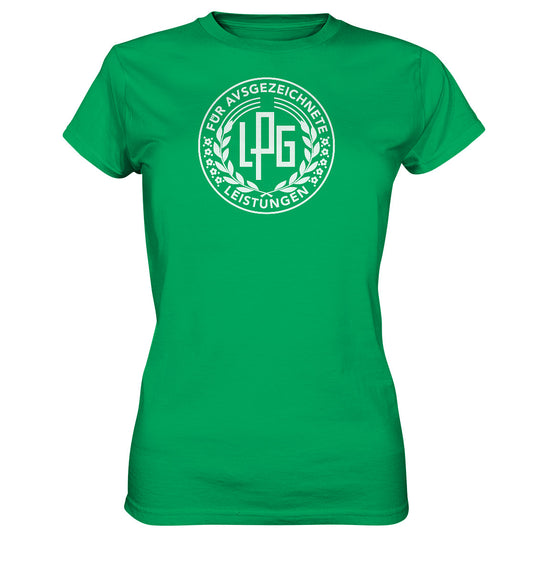 DDR Ostalgie Shirt Mädels • LPG - ORDEN FÜR AUSGEZEICHNETE LEISTUNGEN - dunkel