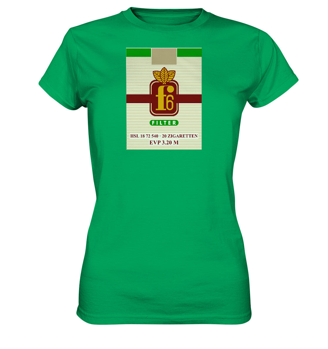 DDR Ostalgie Shirt Mädels • F6 FILTER ZIGARETTEN
