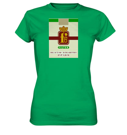 DDR Ostalgie Shirt Mädels • F6 FILTER ZIGARETTEN