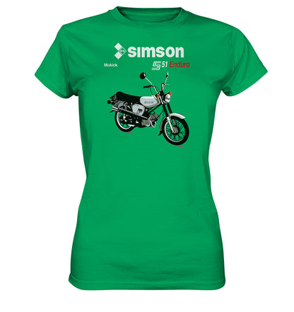 PREMIUM SHIRT MÄDELS • SIMSON ENDURO - ORIGINAL PROSPEKT