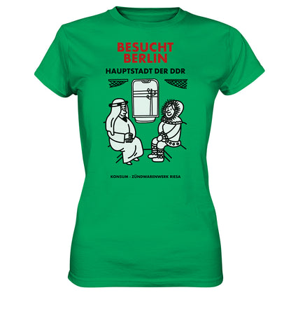 DDR Ostalgie Shirt Mädels • RIESA STREICHHÖLZER - BESUCHT BERLIN