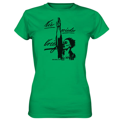 DDR Ostalgie Shirt Mädels • NIE WIEDER KRIEG - KÄTHE KOLLWITZ