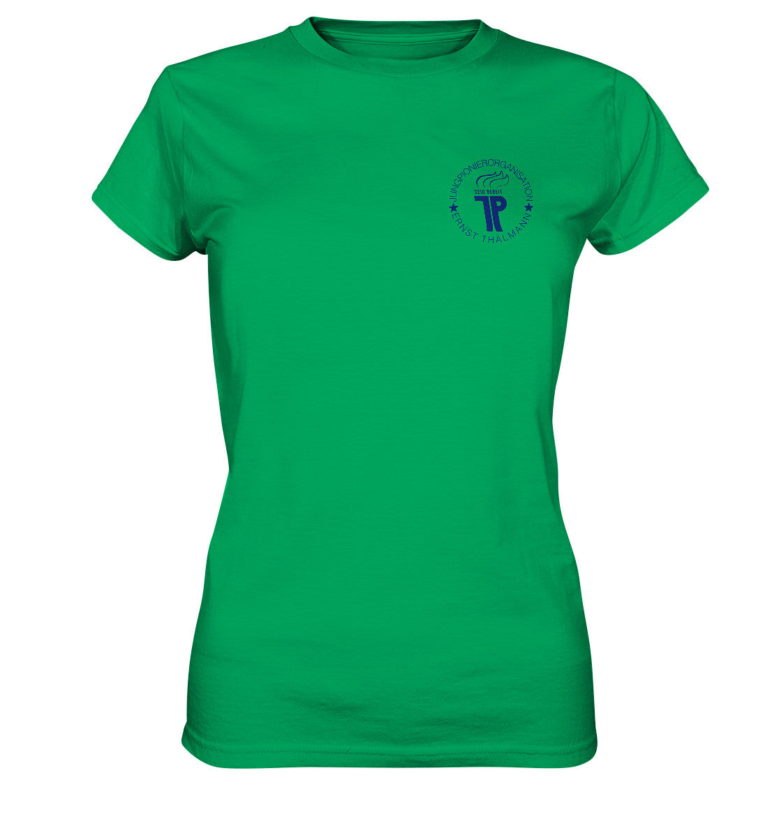 DDR Ostalgie Shirt Mädels • JUNGE PIONIERE - BRUST BADGE