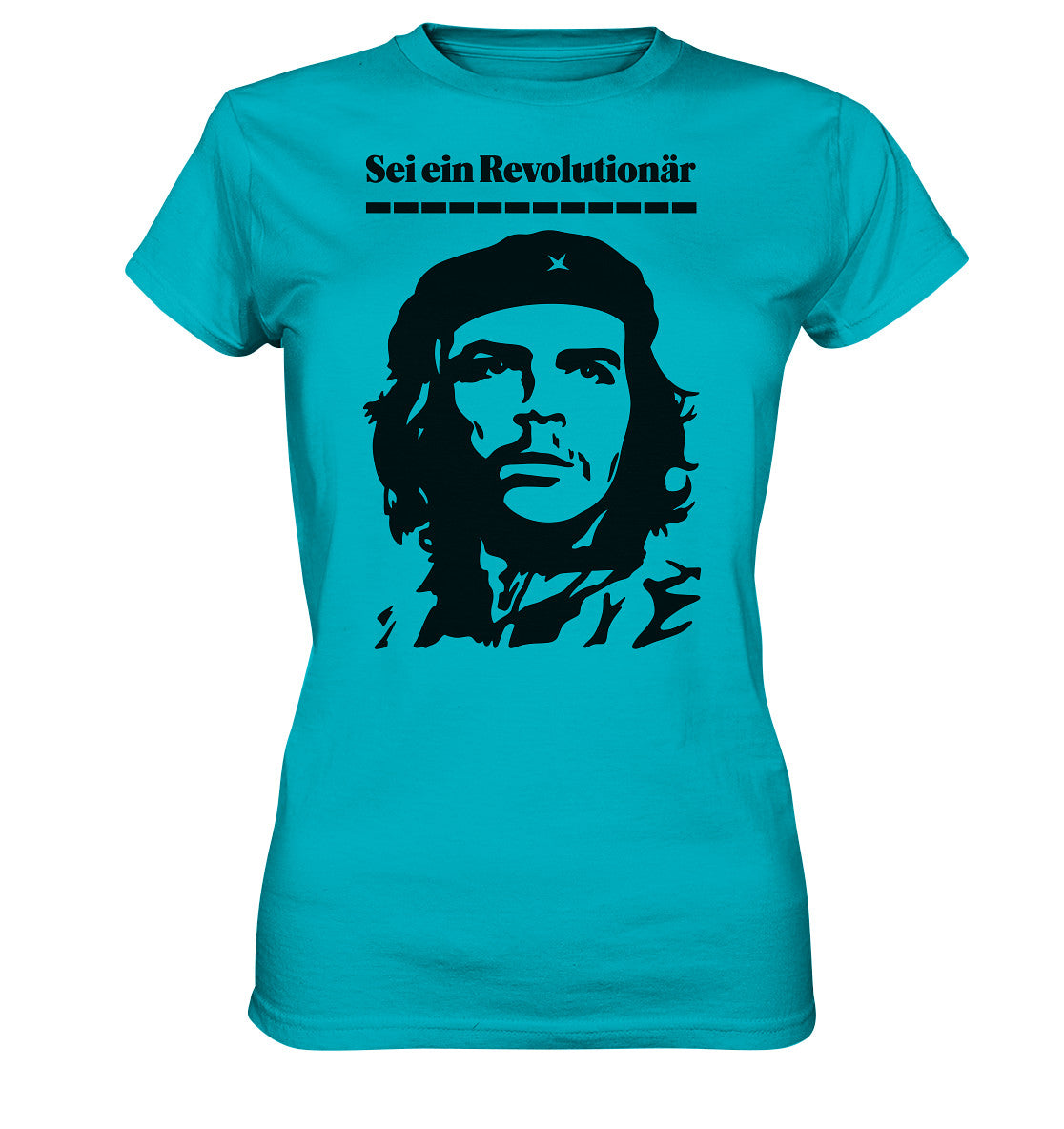 DDR Ostalgie Shirt Mädels • SEI EIN REVOLUTIONÄR - CHE GUEVARA (DDR ORIGINAL-PLAKAT)