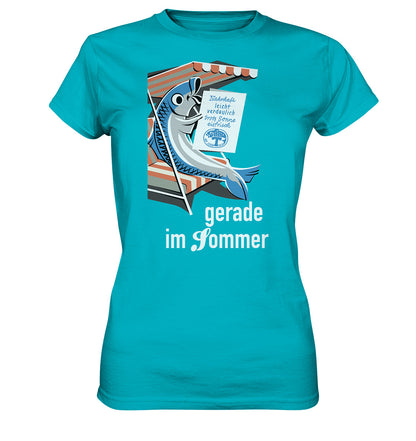 DDR Ostalgie Shirt Mädels • FISCH, FRISCH AUF JEDEN TISCH - GERADE IM SOMMER