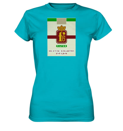 DDR Ostalgie Shirt Mädels • F6 FILTER ZIGARETTEN