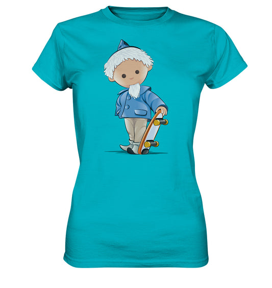 DDR Ostalgie Shirt Mädels • UNSER SANDMÄNNCHEN - ROLLBRETT-SKATER