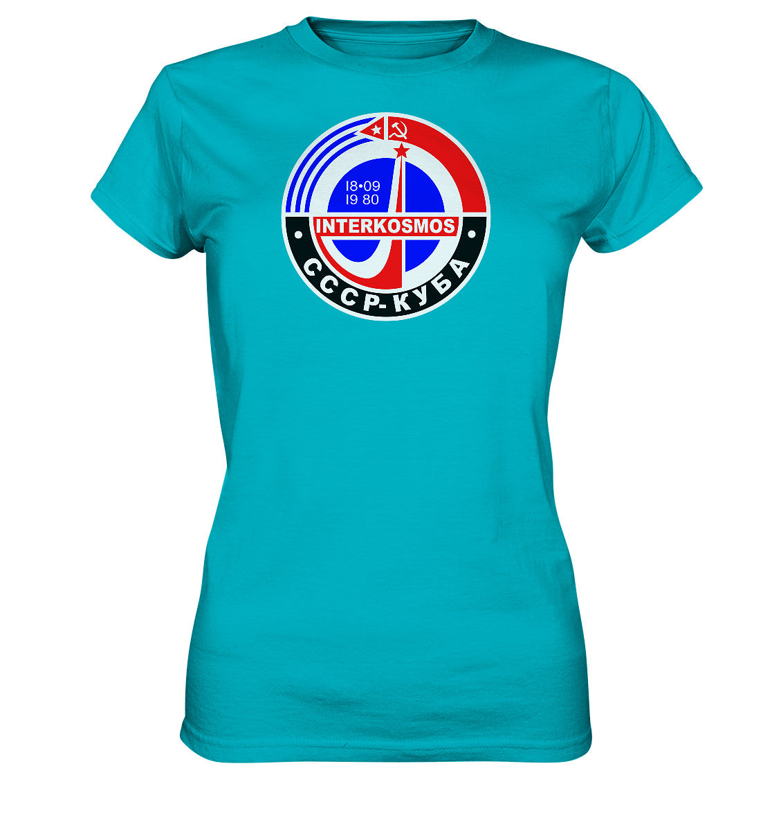 DDR Ostalgie Shirt Mädels • INTERKOSMOS - CCCP & KUBA