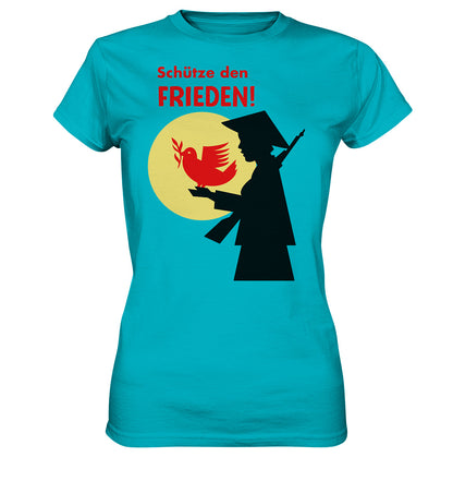 DDR Ostalgie Shirt Mädels • SCHÜTZE DEN FRIEDEN! SOLIDARITÄT MIT VIETNAM