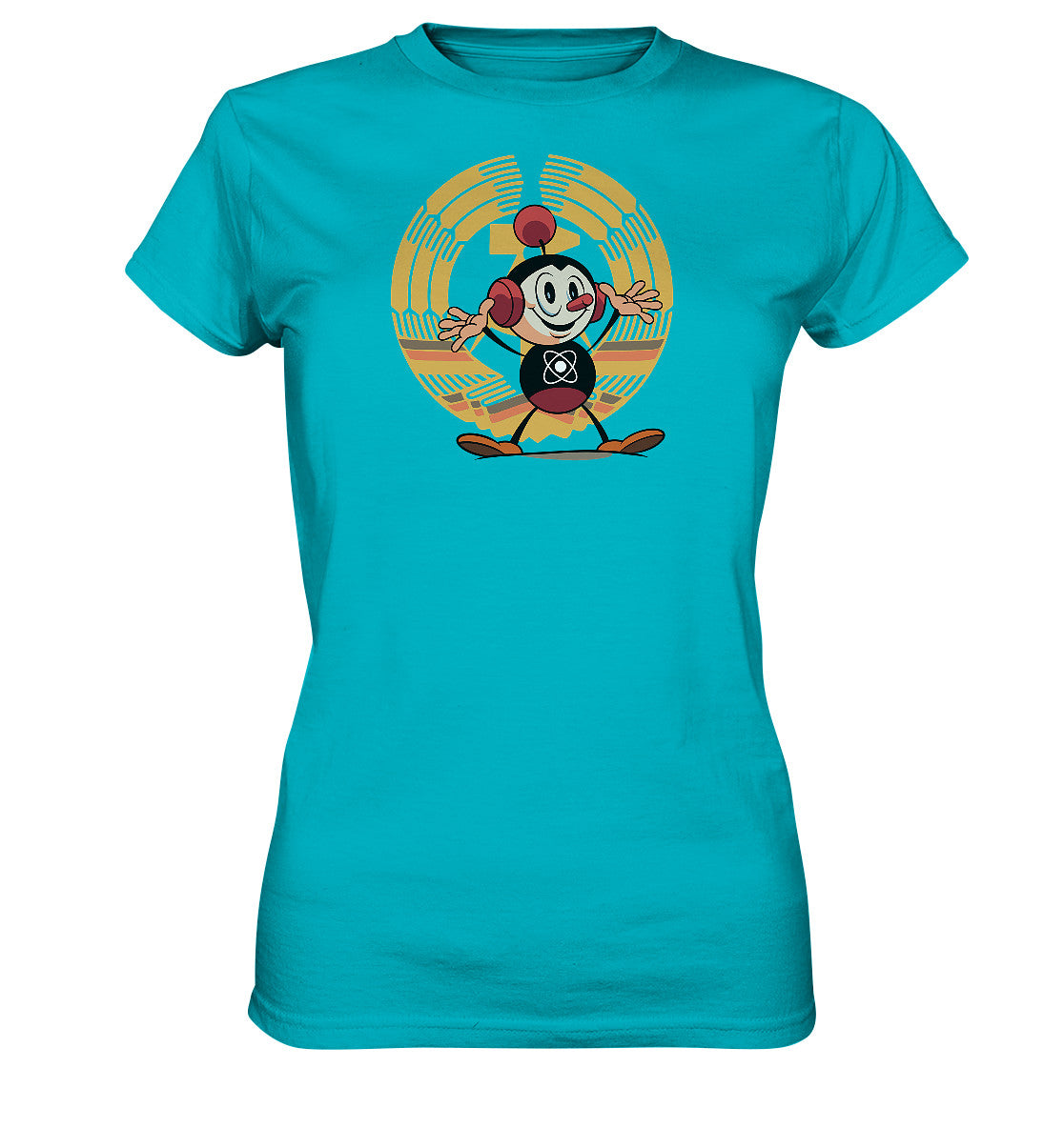 DDR Ostalgie Shirt Mädels • ATOMINO - DDR KERNKRAFT