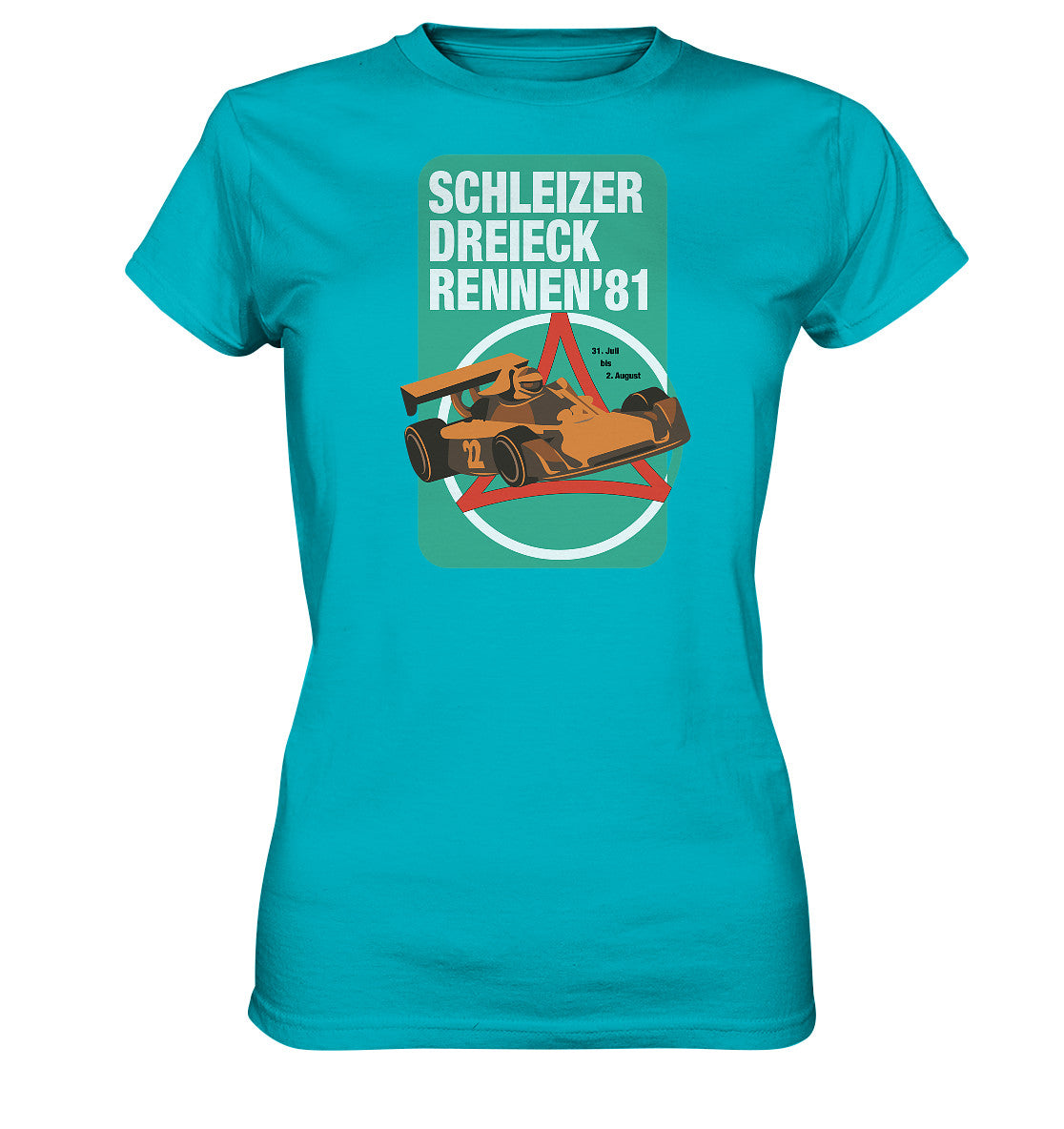 DDR Ostalgie Shirt Mädels • SCHLEIZER DREIECK-RENNEN 1981