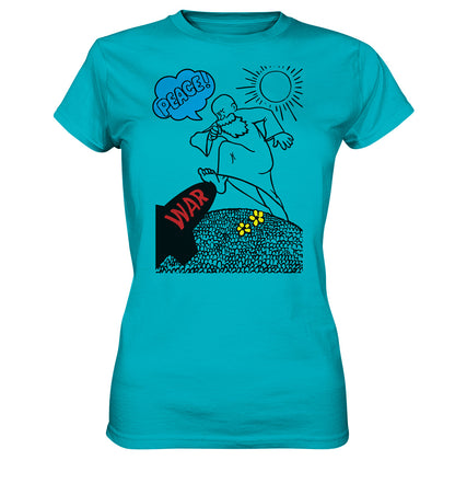DDR Ostalgie Shirt Mädels • PEACE & WAR (ORIGINAL DDR-PLAKAT)