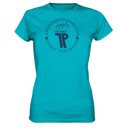 DDR Ostalgie Shirt Mädels • JUNGE PIONIERE - LOGO hell